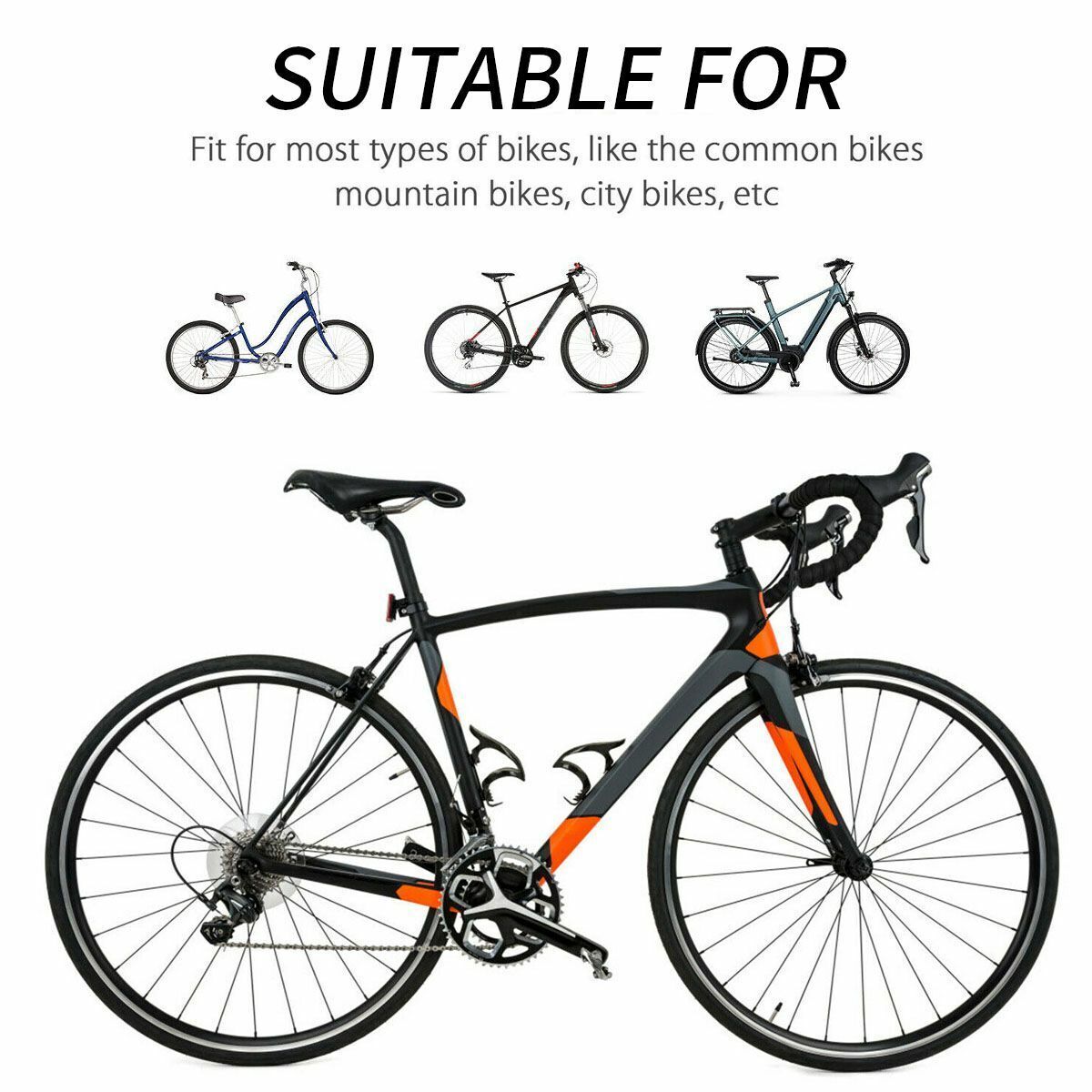 10PCS Bicycle Brake Inner Wire Cable Line For Front Rear Road MTB Bike Break 6FT