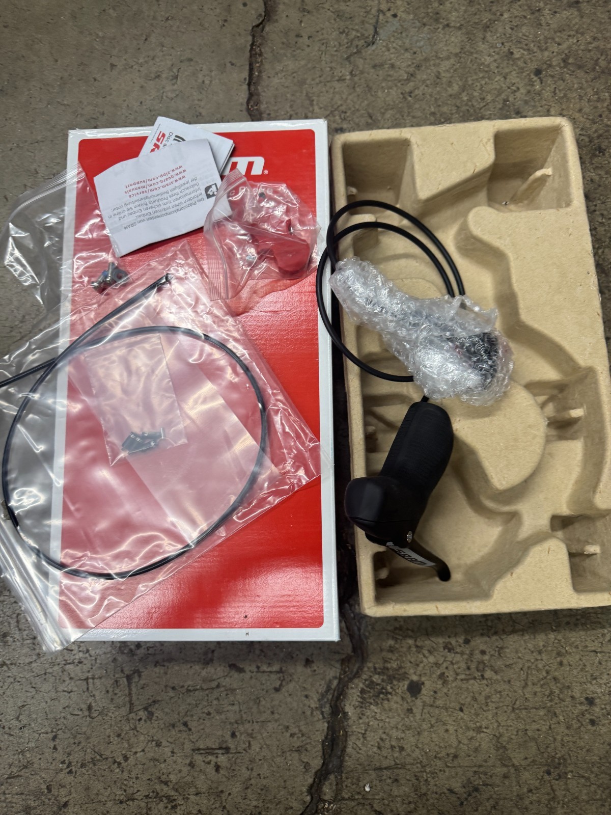 Rival 1 Disc Brake – SRAM Rival 1 Disc Brake and Lever – Left/Front, Hydraulic,