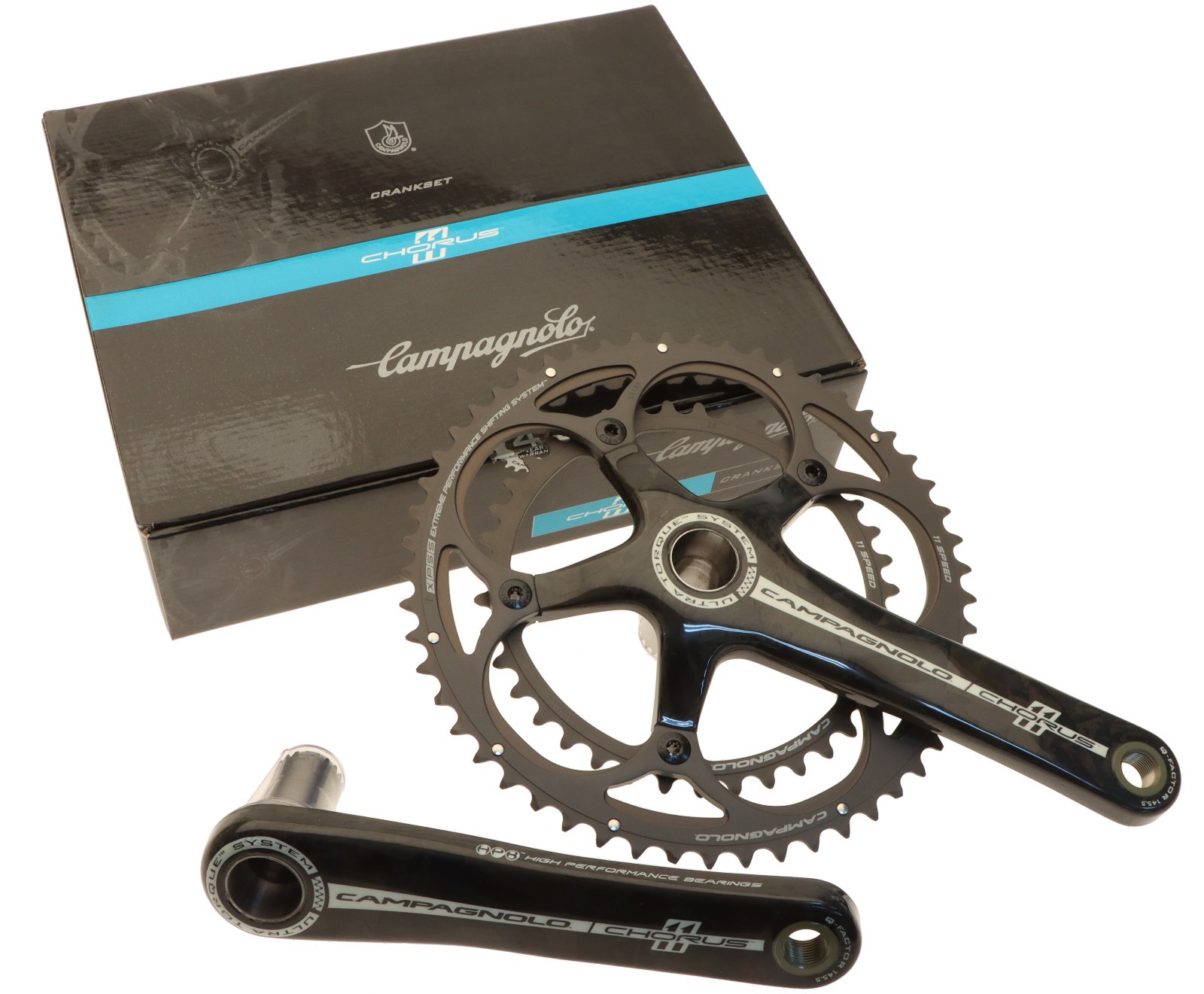 Campagnolo Chorus Carbon Crankset 53/39T 11 Speed 170mm 2011 NEW NOS