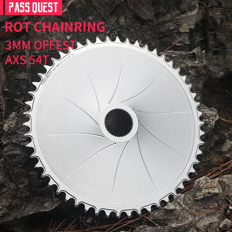 3mm Offset Gravel Bike Direct Mount Chainrings 42T-54T Road Bicycle Chainwheel