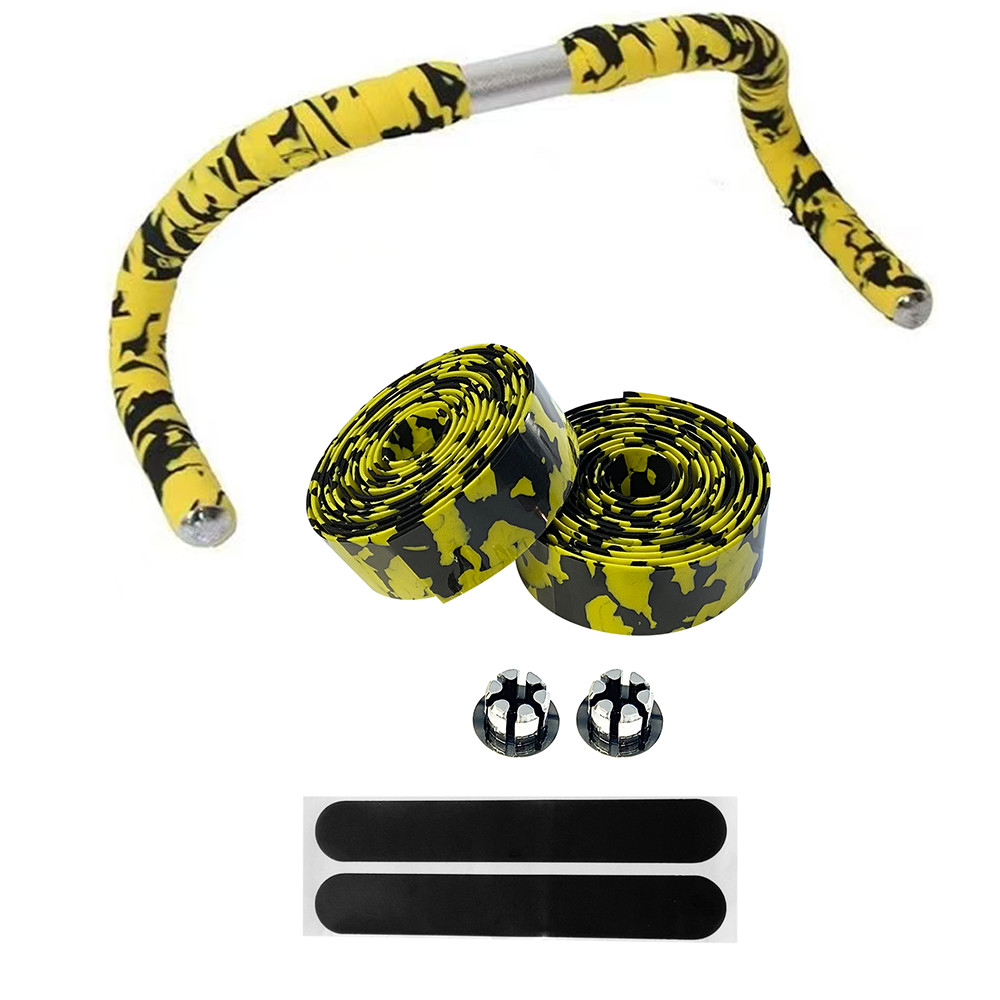 2pcs Bicycle Handlebar Tape EVA Handle Bar Grip Wrap Cycling Road Bike Bicycle