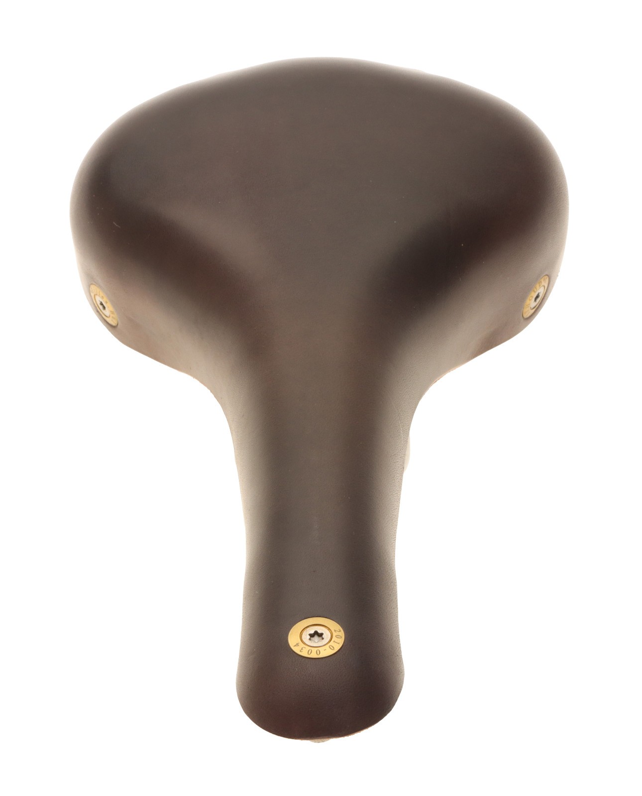 Gilles Berthoud Soulor Saddle Steel Rails Hard Leather Cover Black NEW NOS NIB