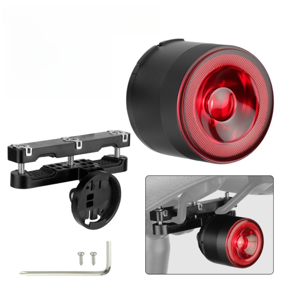 4 Mode Smart Bike Taillight Brake Sensor USB C Rechargeable IP66 Waterproof