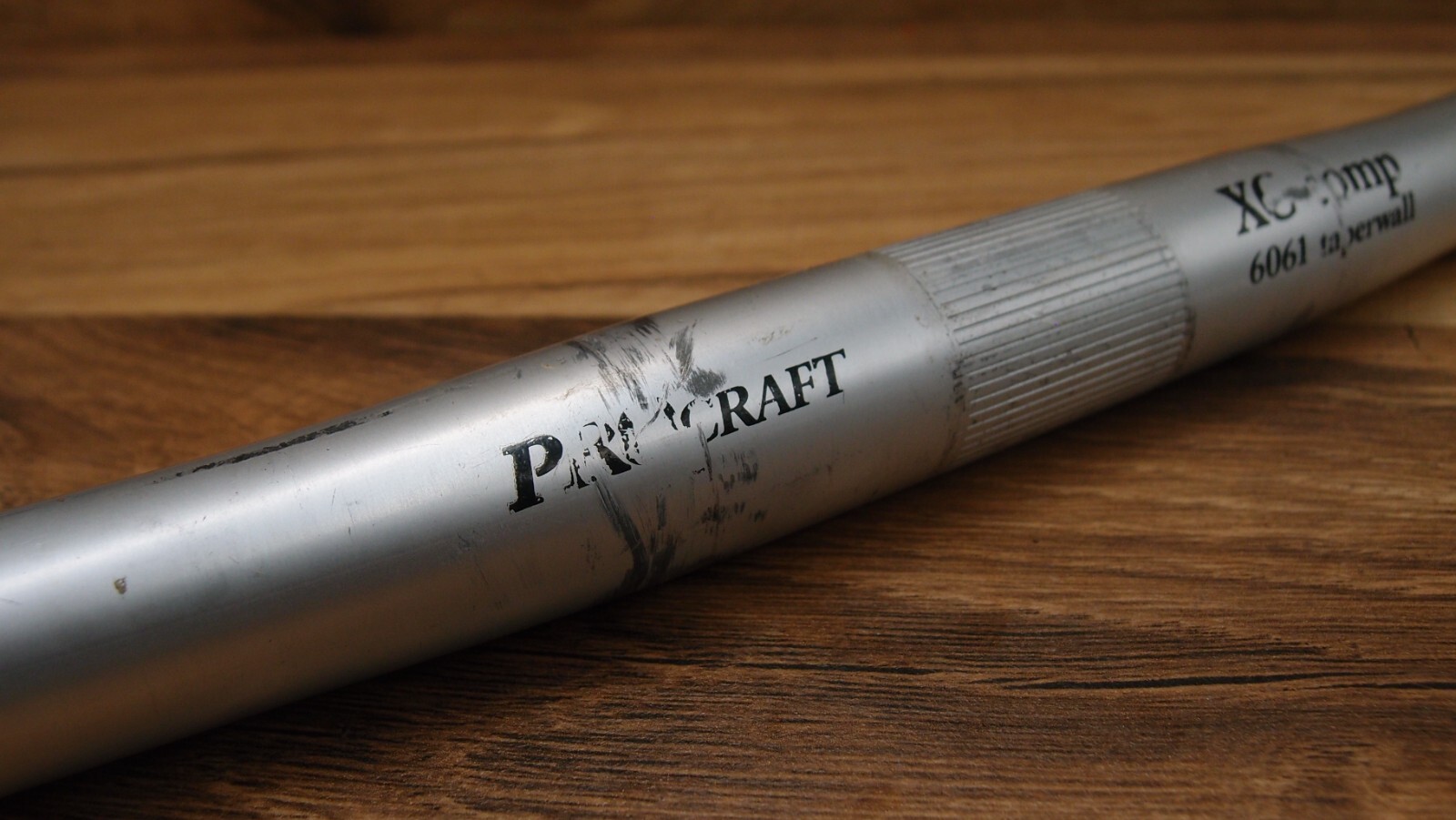 1998 MTB aluminium flat handlebar Procraft XC-COMP 6061 Taperwall 25.4 mm