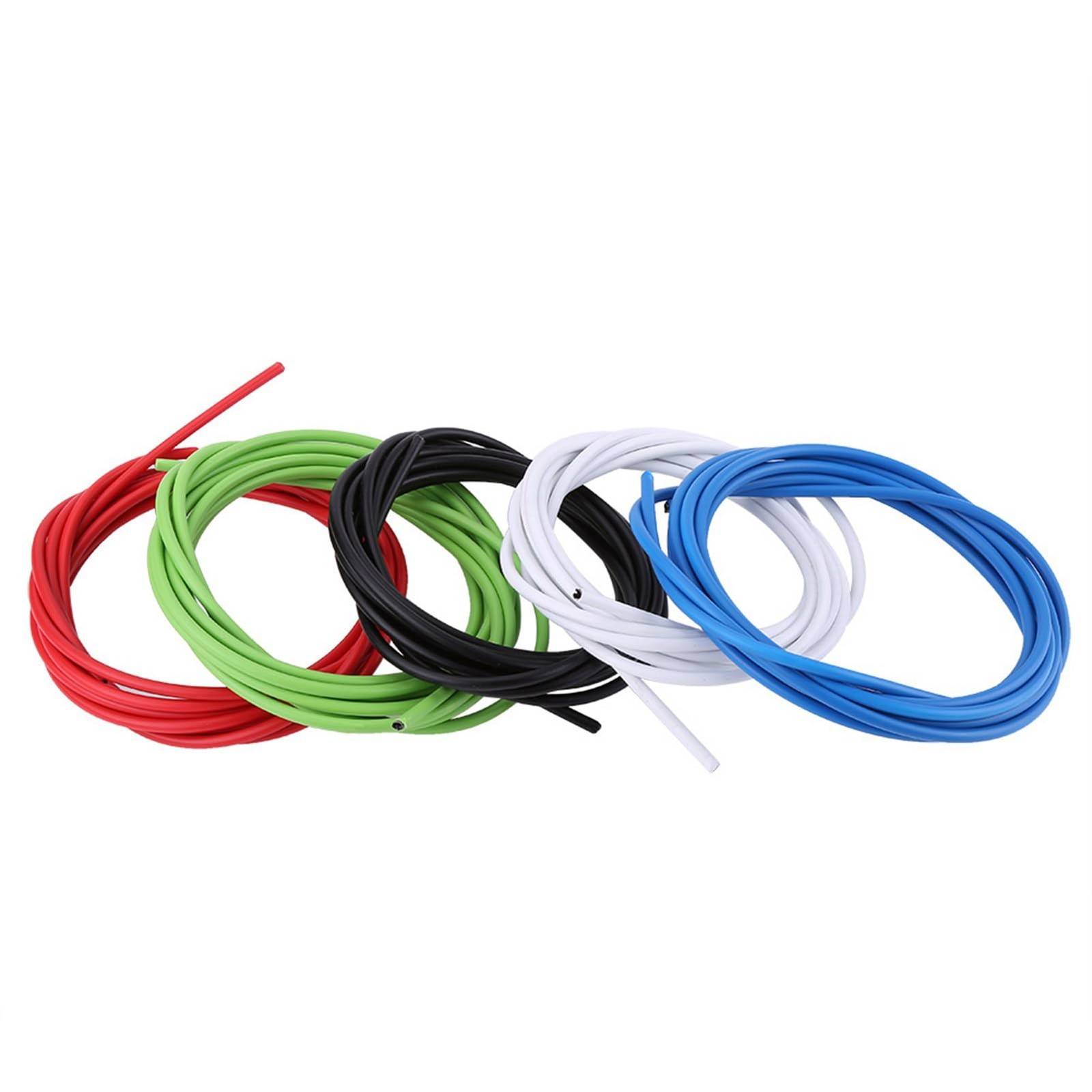 Shifting Cable, 4mm Shifter Cable Housing, Brake Outer Universal Black