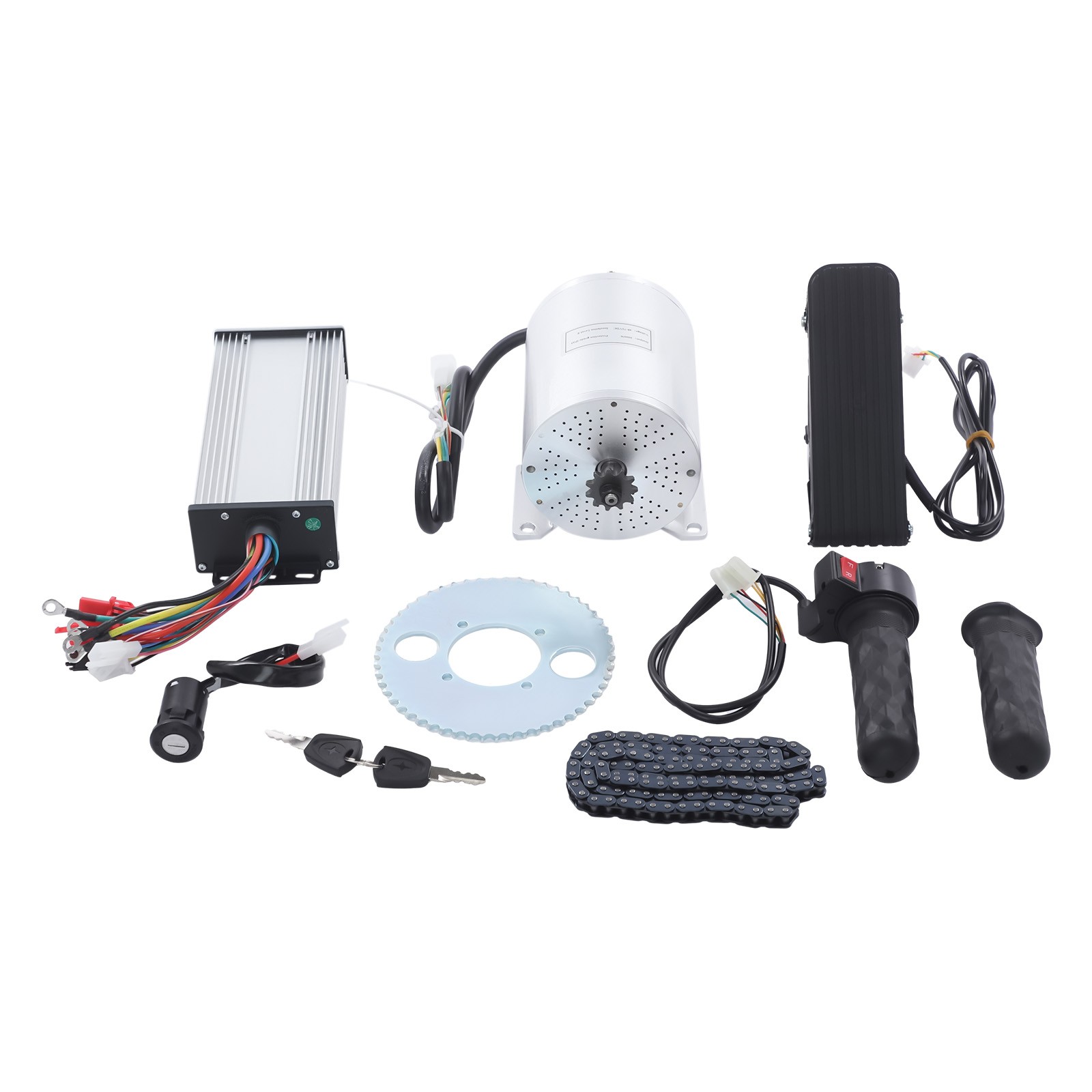 For Electric Scooter 6000RPM 48-72V 3000W E-bike Brushless Motor Controller Kit