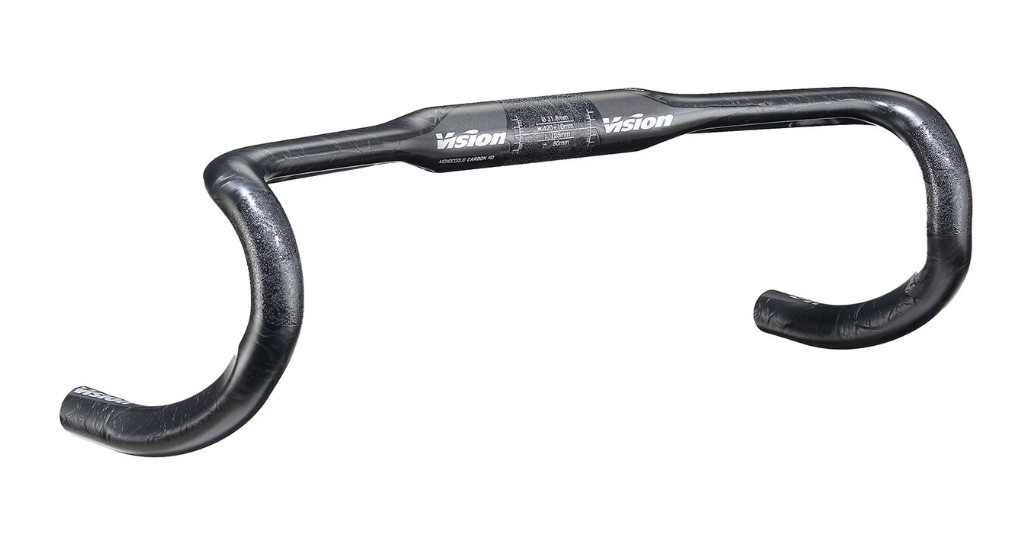 Vision Trimax Carbon 4D Handlebar 420mm 31.8mm Di2 Aero Road Bike Grey