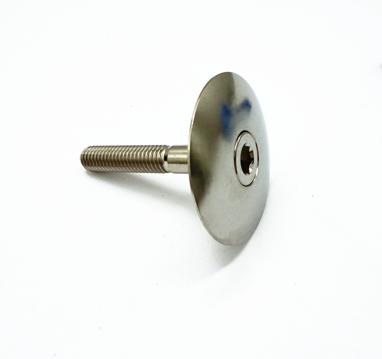 Titanium Bolt M6x35mm & Titanium Top Cap Cover for 1-1/8″ Bicycle Headset Stem