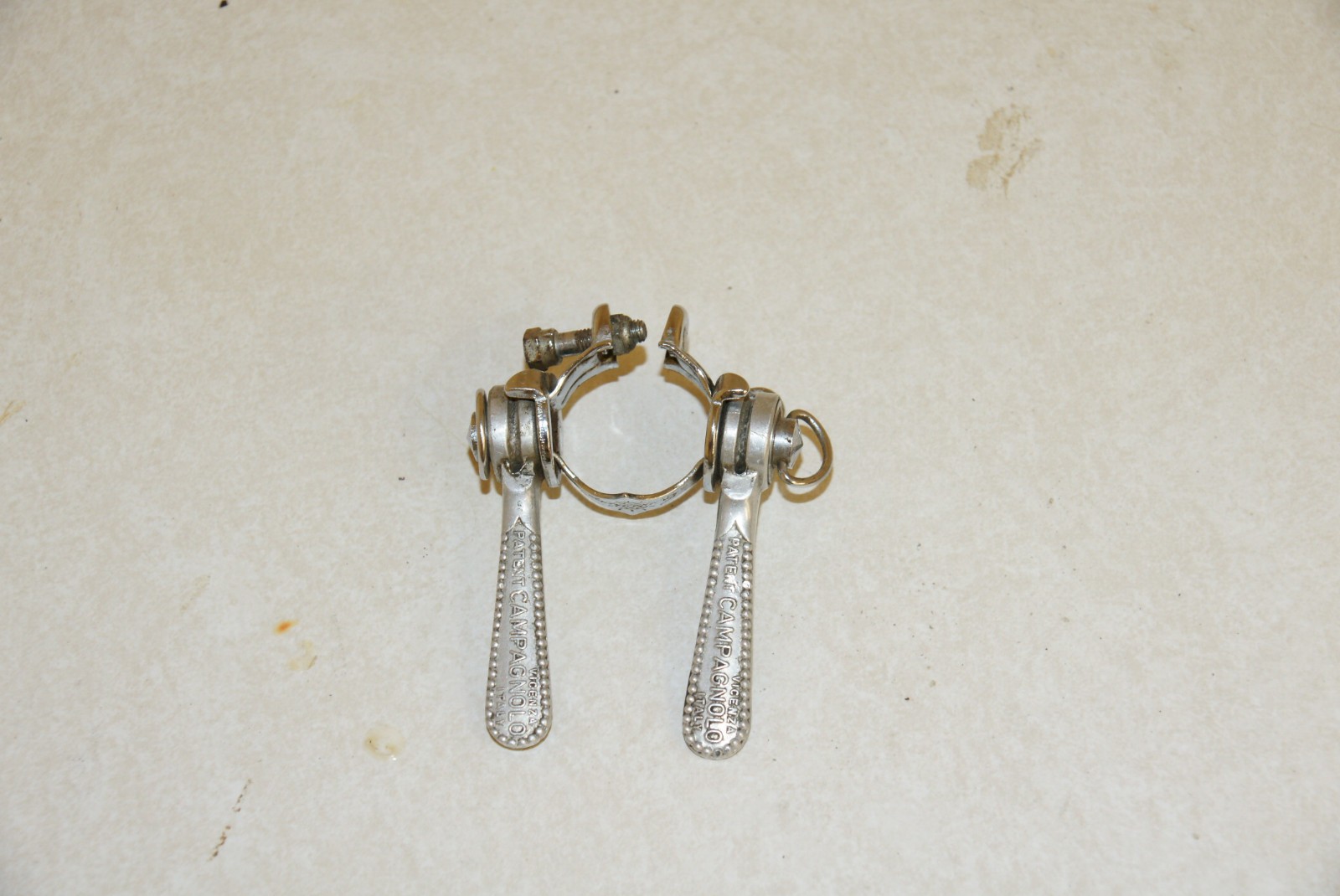 Campagnolo Nuovo Record Down Tube Clamp On Friction Shifters
