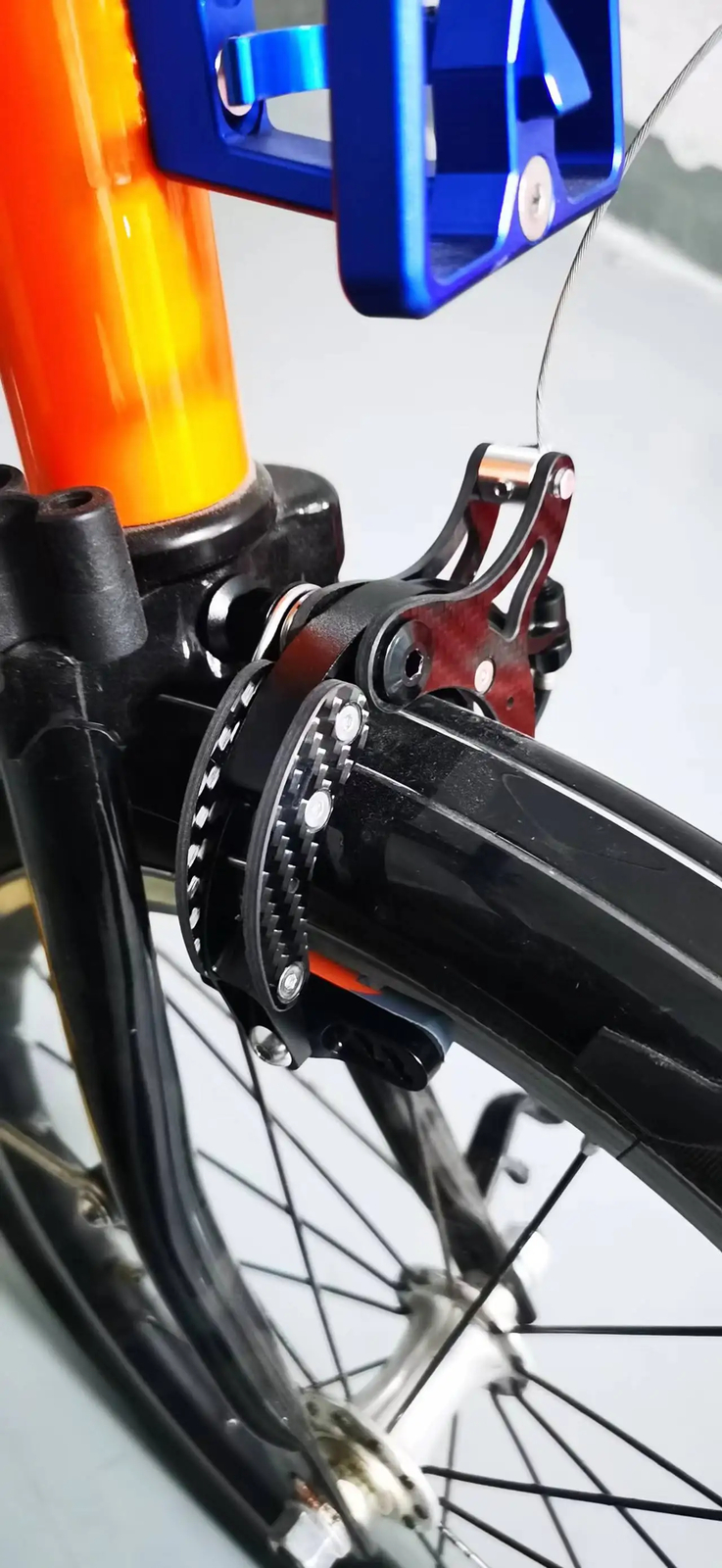 Folding Road Bike Carbon Fiber Side Pull Rim Brake C Brake Dual Pivot Caliper