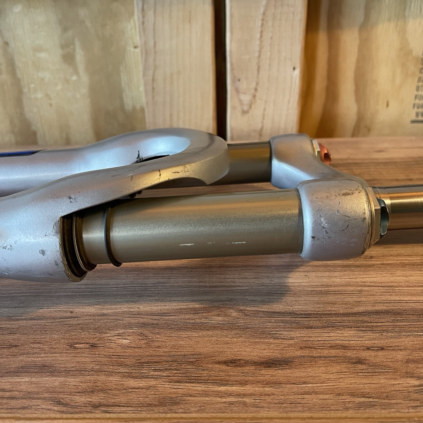 Fox F100X Suspension Fork 1 1/8 Disc 181 Non-Taper Straight Steerer