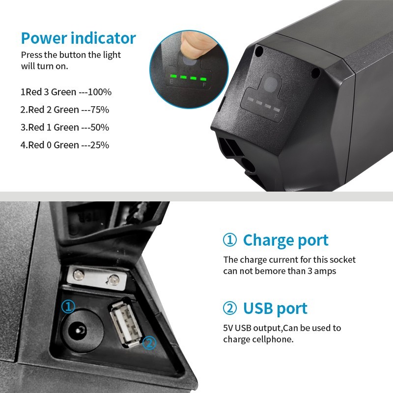48V Reention dorado battery 25ah for Multijoy EB260 NCM moscow ebike