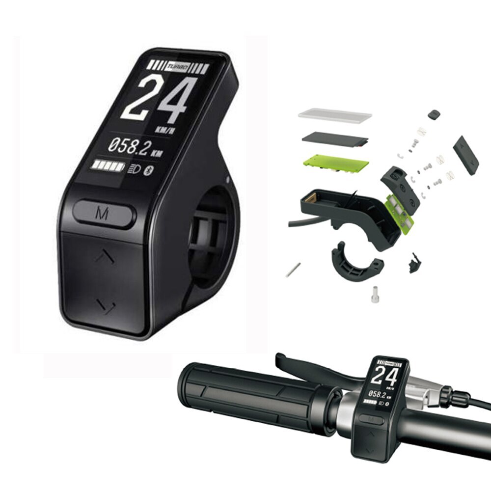 SW102 LCD Mini Electric Bicycle Waterproof Display for E-bike BBS01 BBS02 BBSHD