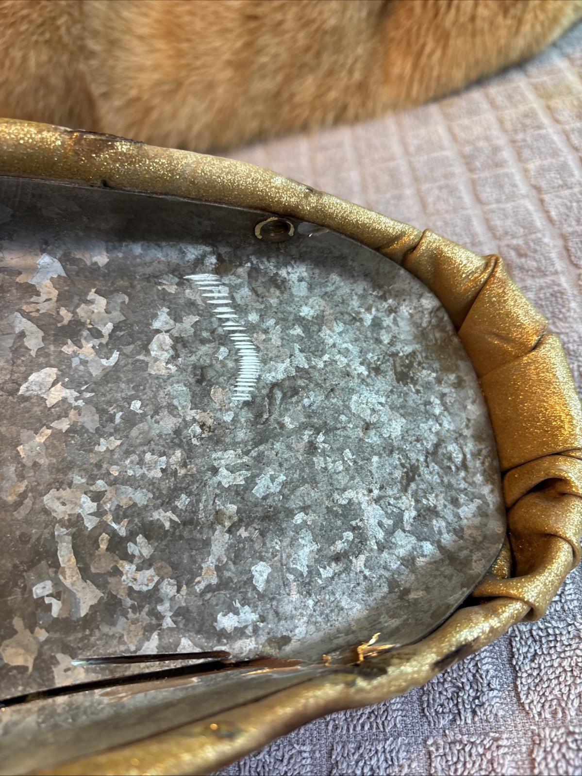 Gold Glitter 18” Banana Seat 1970’s