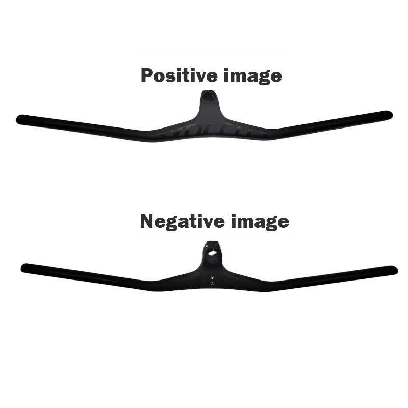 28.6mm -17Degree Carbon Integrated Cockpit Handlebar for Mountain Bike 660~800mm