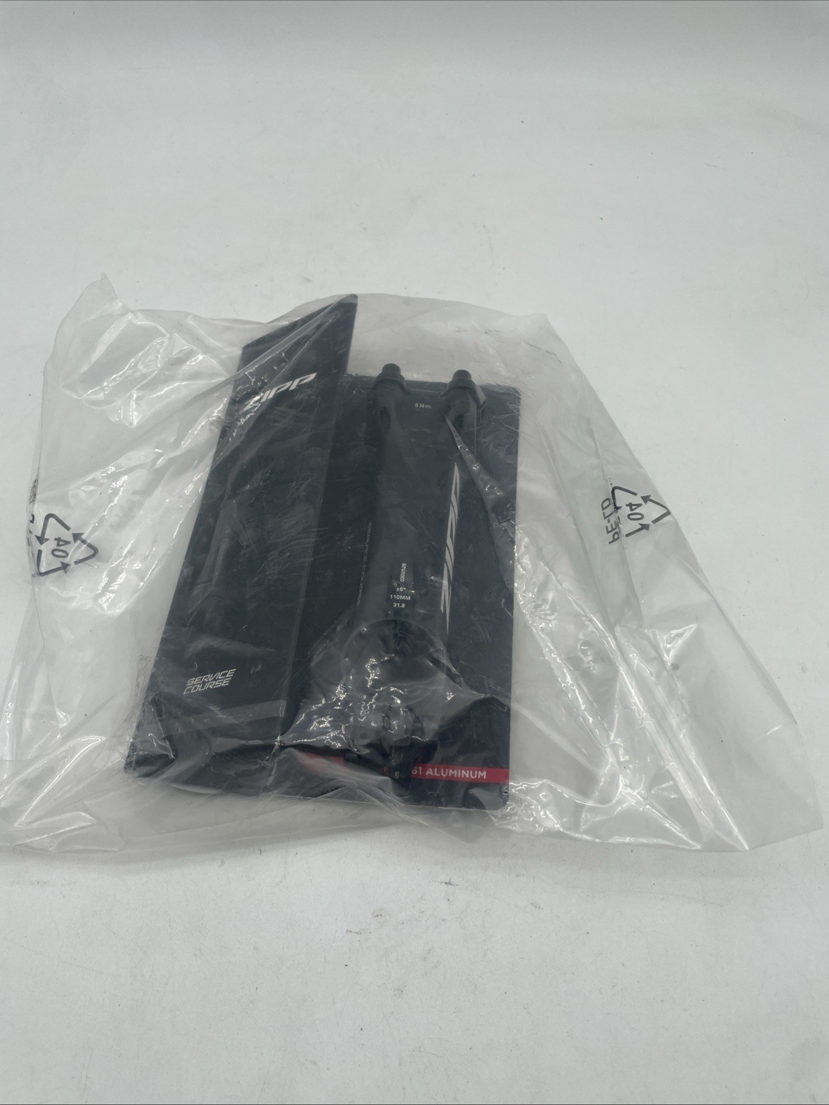 Zipp Service Course Stem 110mm 31.8 Clamp +/-6 1 1/8 in Blast Black B2 Aluminum