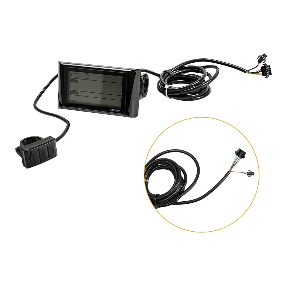 Sine Wave Controller With SW900 LCD Display 36V-60V Electric Bicycle Controller