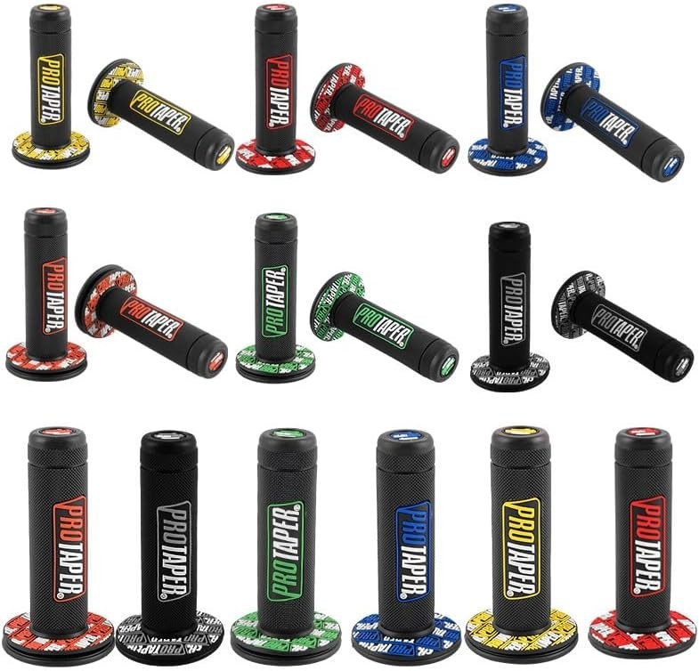 7/8″ Motorcross Handle Grips Dirt Bike 22mm Pro taper, Black,Green,Multicolor