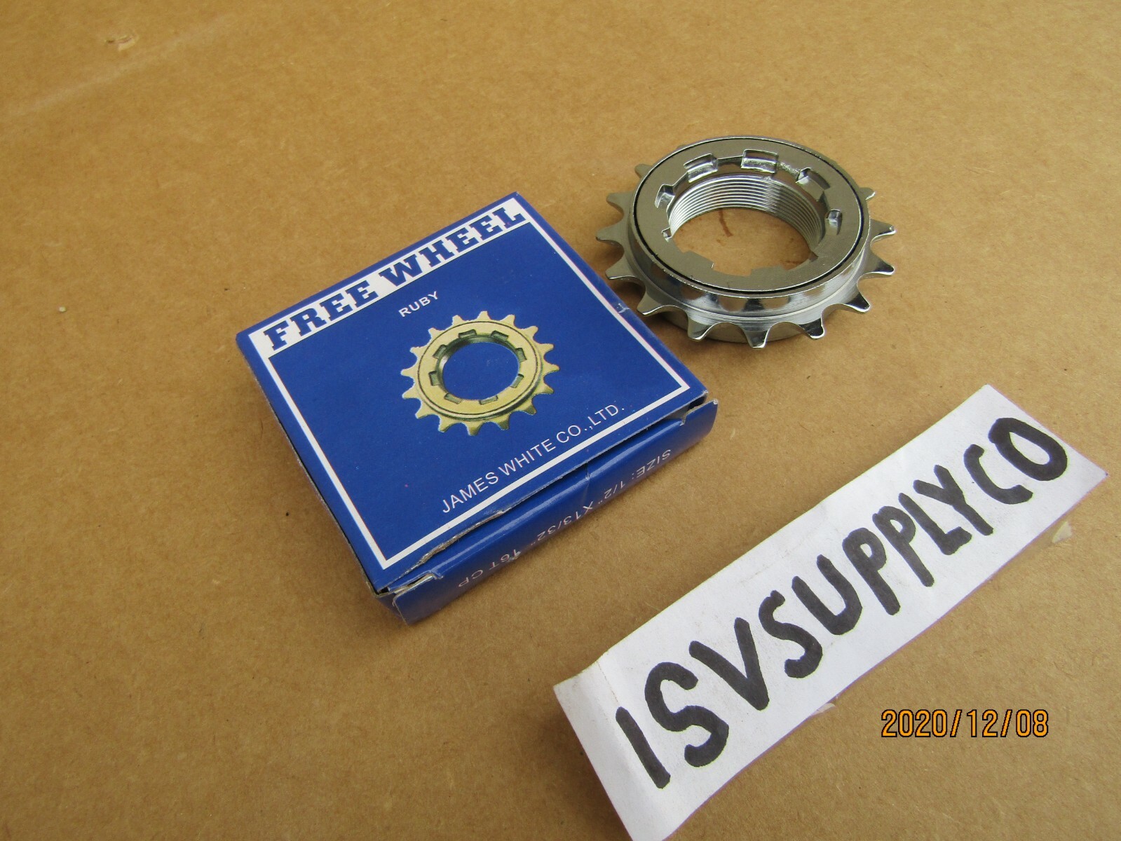 NEW SINGLE SPEED BICYCLE 16 T CHROME SPROCKET FOR BMX, MTB, CRUISER, ETC..