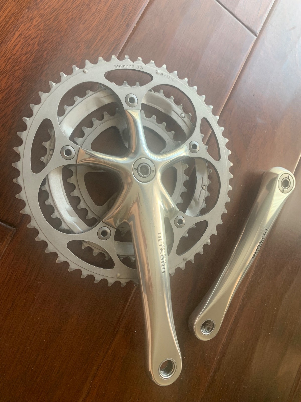 Shimano Ultegra Triple Crankset FC-6500 6503 170mm 52 42 30 Great Cosmetics