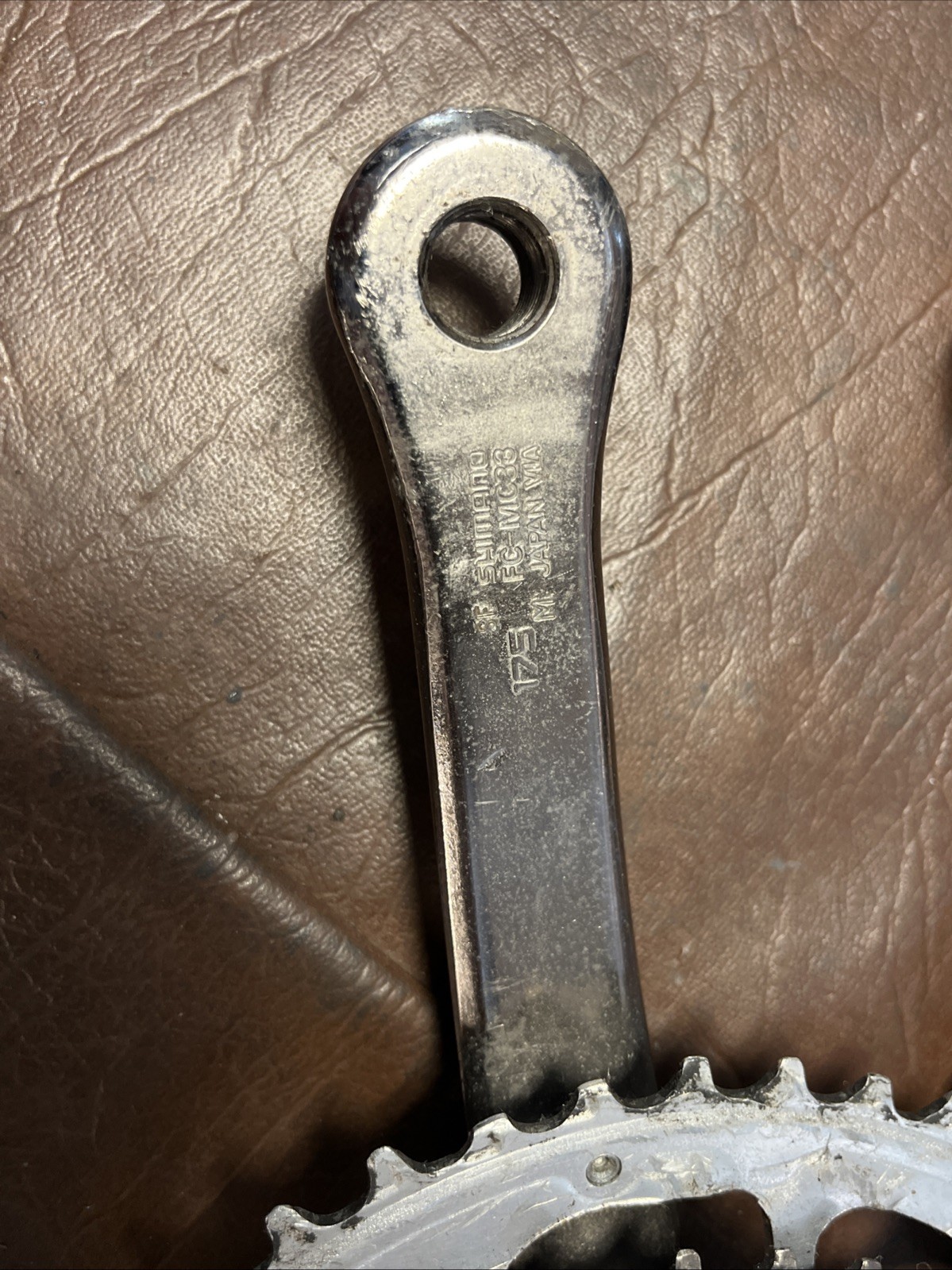 Vintage Shimano STX RC FC-MC33 Crankset 175mm 3x Triple Square Taper MTB