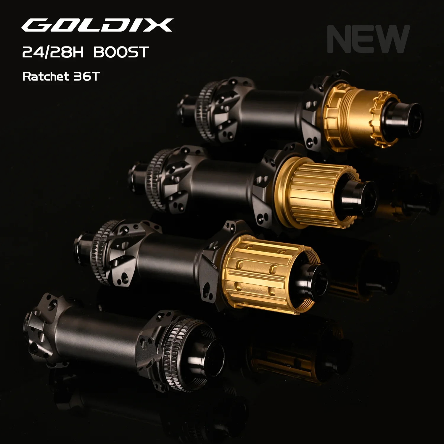 Ratchet 36T Lightweight Mountain Bike Hub 24/28Holes BOOST Center Lock