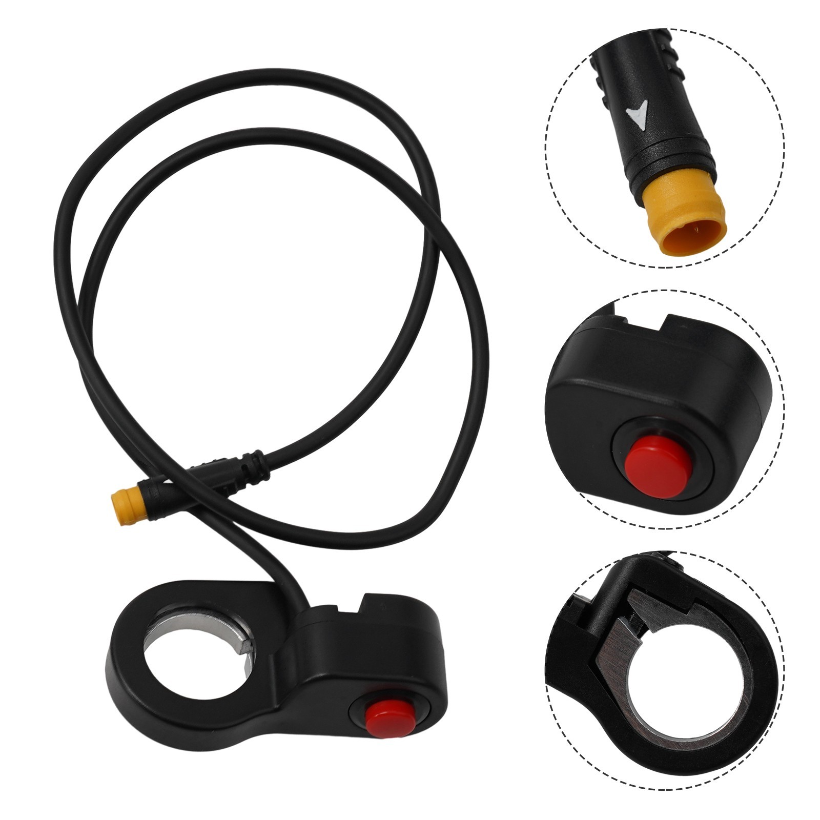 Kill Switch Button 1pcs 60cm ABS About 35g Black For BBS01B/BBS02B/BBSHD