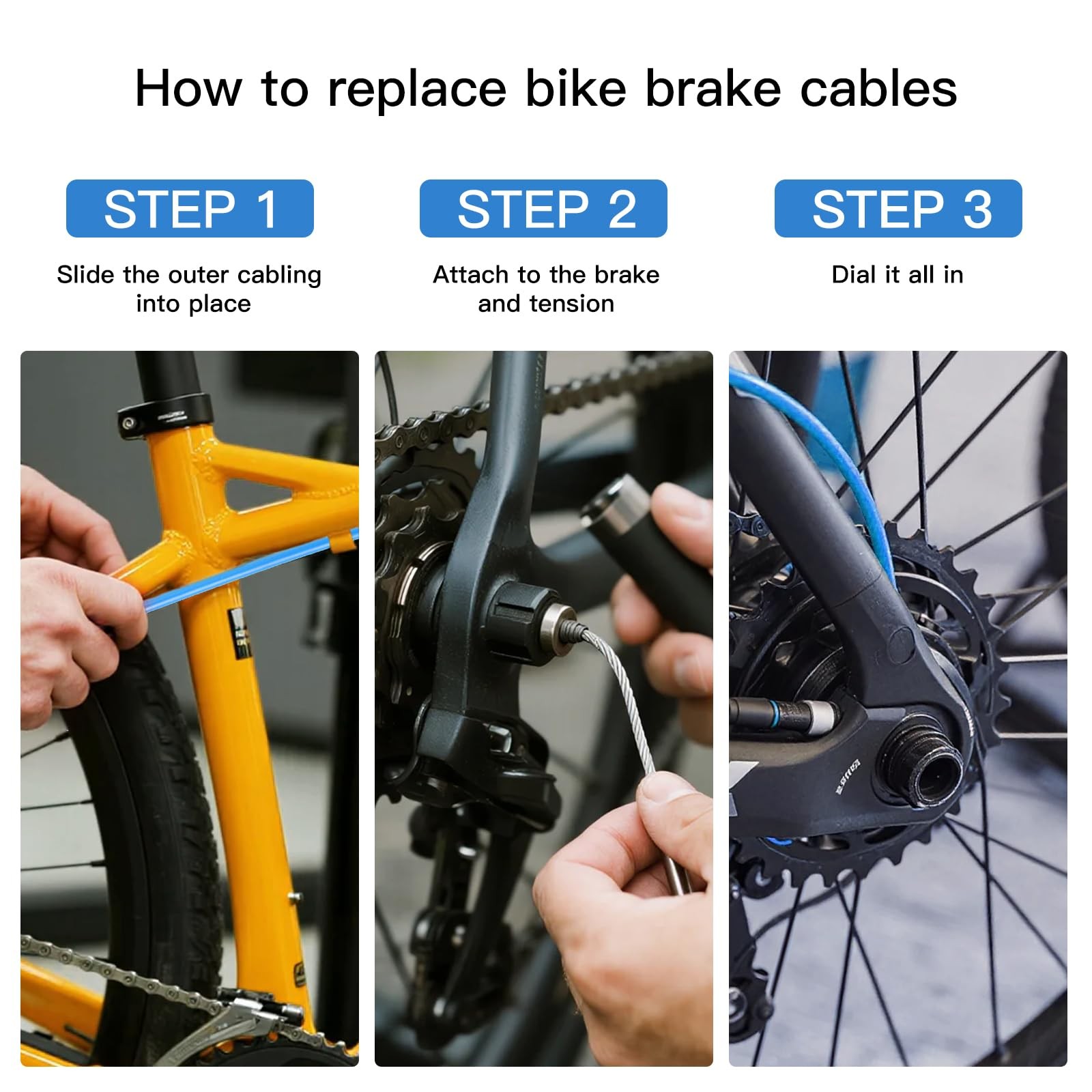 Universal Brake Cable Housing,5mm 3Meters,Lined Bicycle/Bike Brake Cable Housing