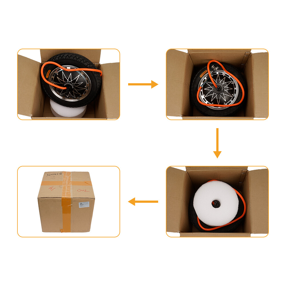 12 Inch Split Design Motor Wheel 48V 60V 72V 1000W-5000W Electric Bicycle Motor