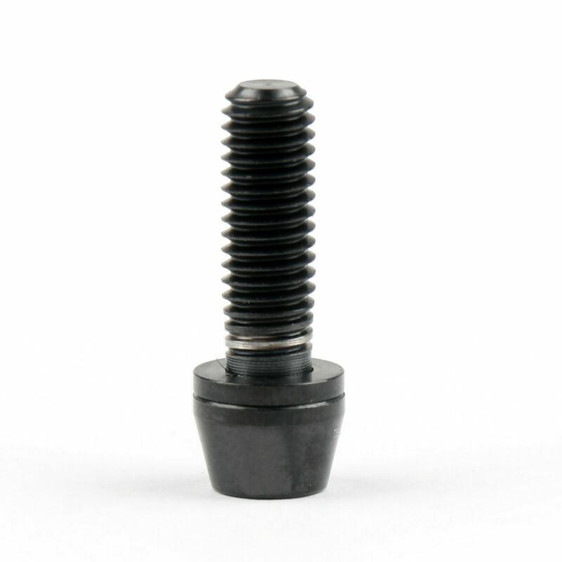M5x16mm Titanium Ti Bolts Allex Hex Bike Stem Tapered Head Screw + Washer 6pc US