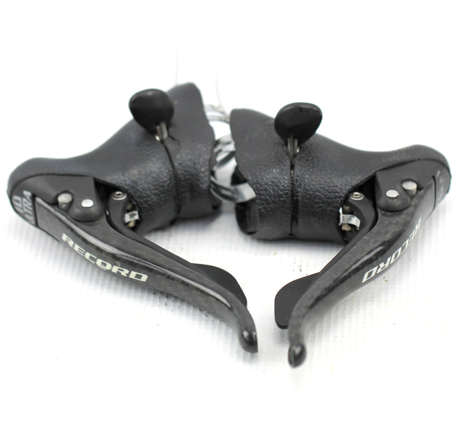 CAMPAGNOLO RECORD SHIFTERS Left/Right Brake Levers 360g 2×10 Italy