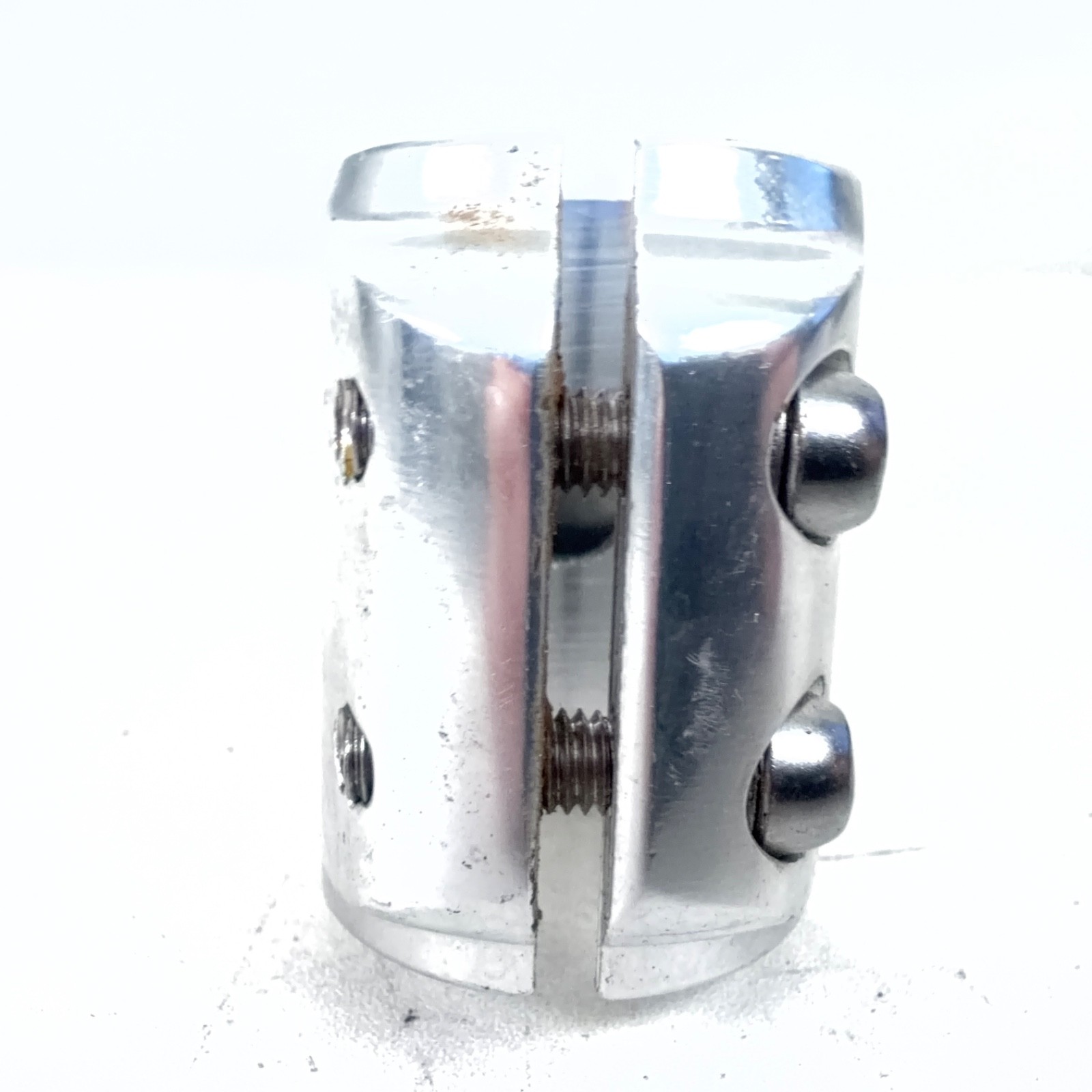 Vintage Titec Stem 1 1/8 in Threadless 25.4 mm MTB 120 mm 2 Bolt Silver 90s