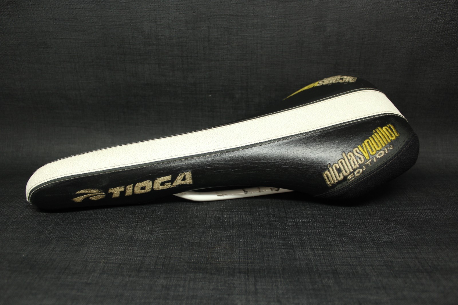 Rare TIOGA Nicolas Vouilloz MTB Downhill DH Bike Saddle 335x132mm, Long version