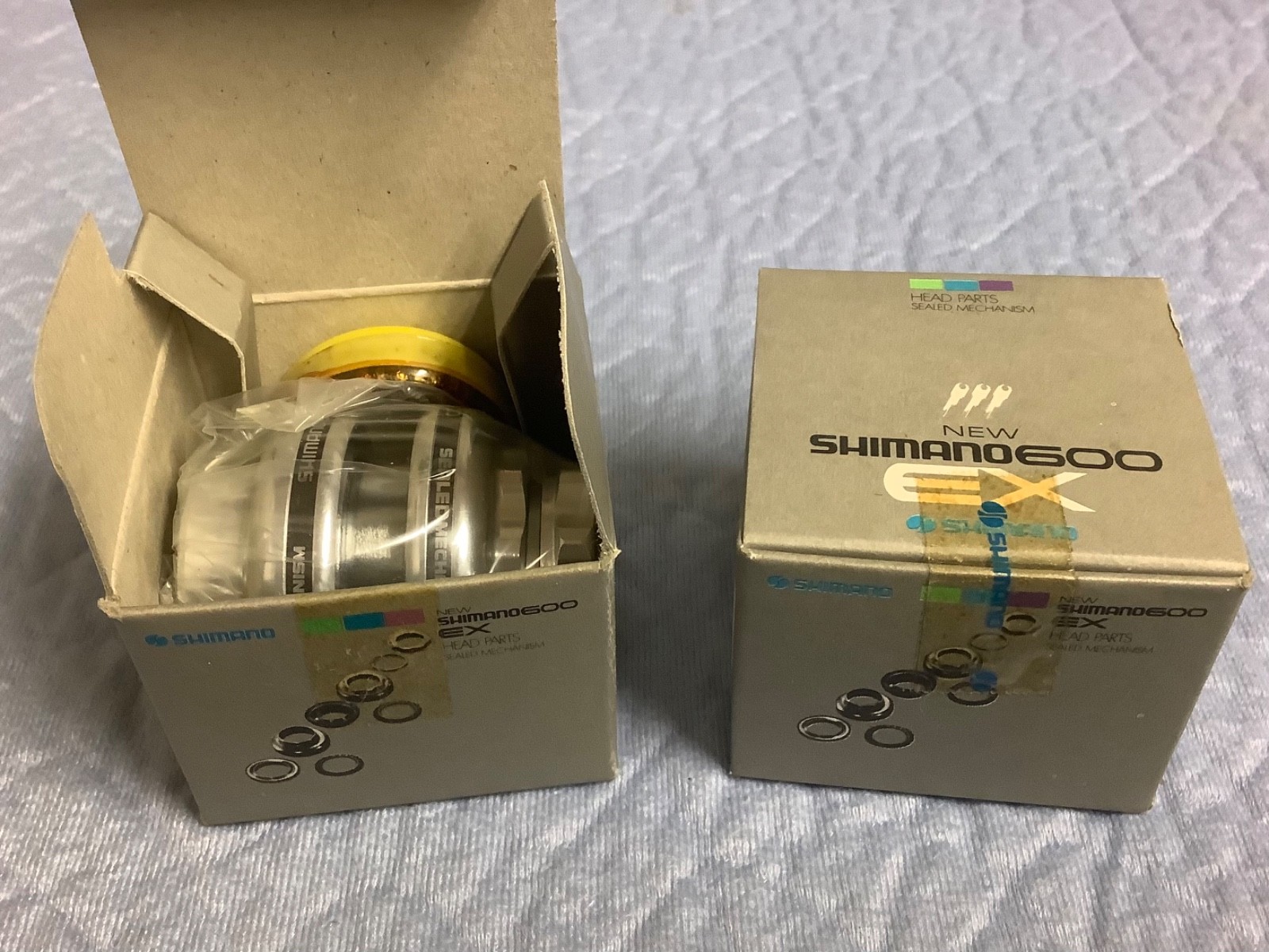 Vintage 80’s Shimano 600 EX / HP-6207 1″ inch threaded ahead headset