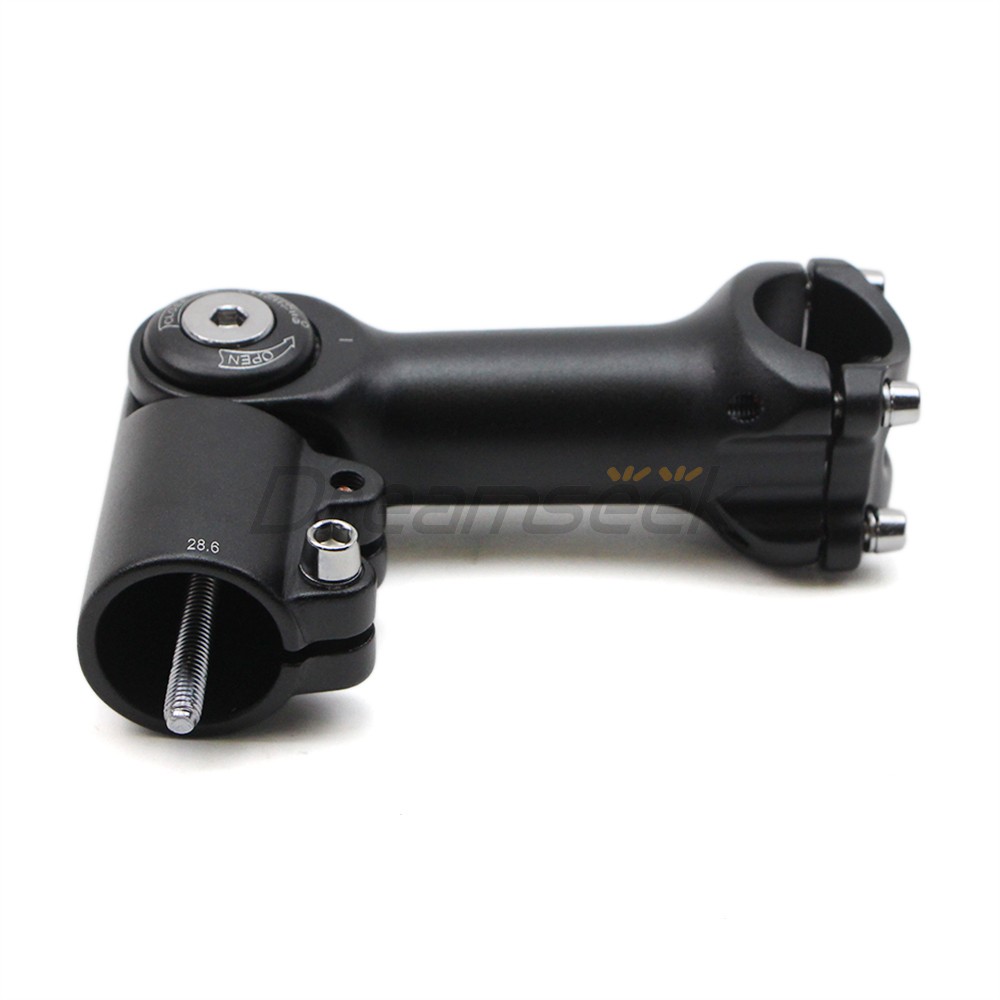 Bike Adjustable Stem MTB Road Bicycle Handlebar Riser 90-180 Degree 25.4/31.8mm
