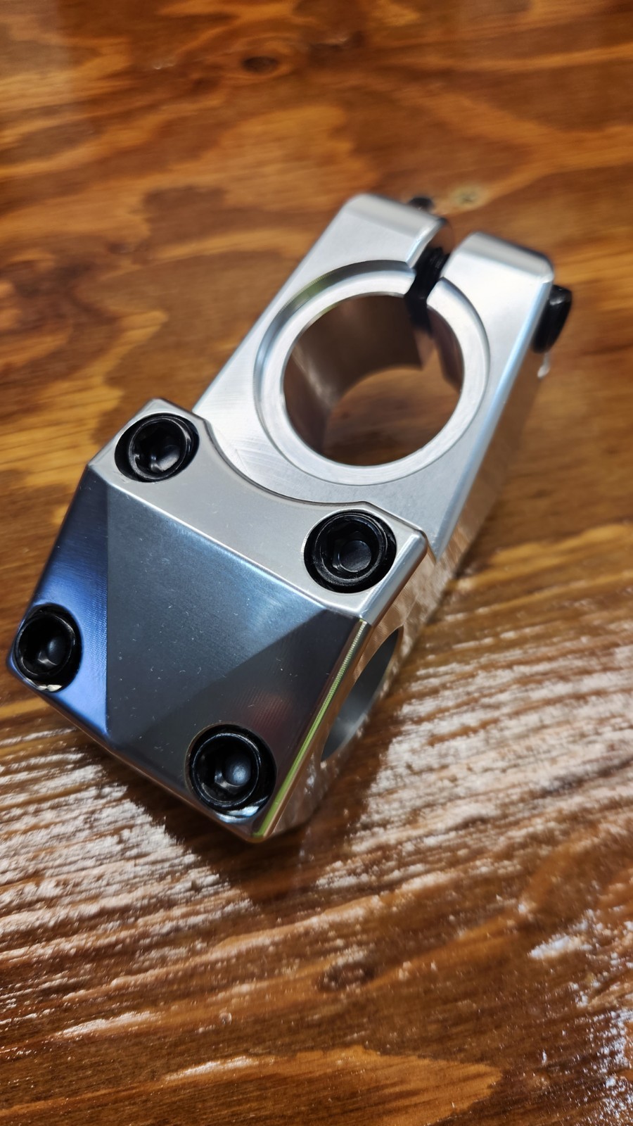 HERESY BMX FLATLAND ALTAR STEM 43MM REACH ( SILVER )