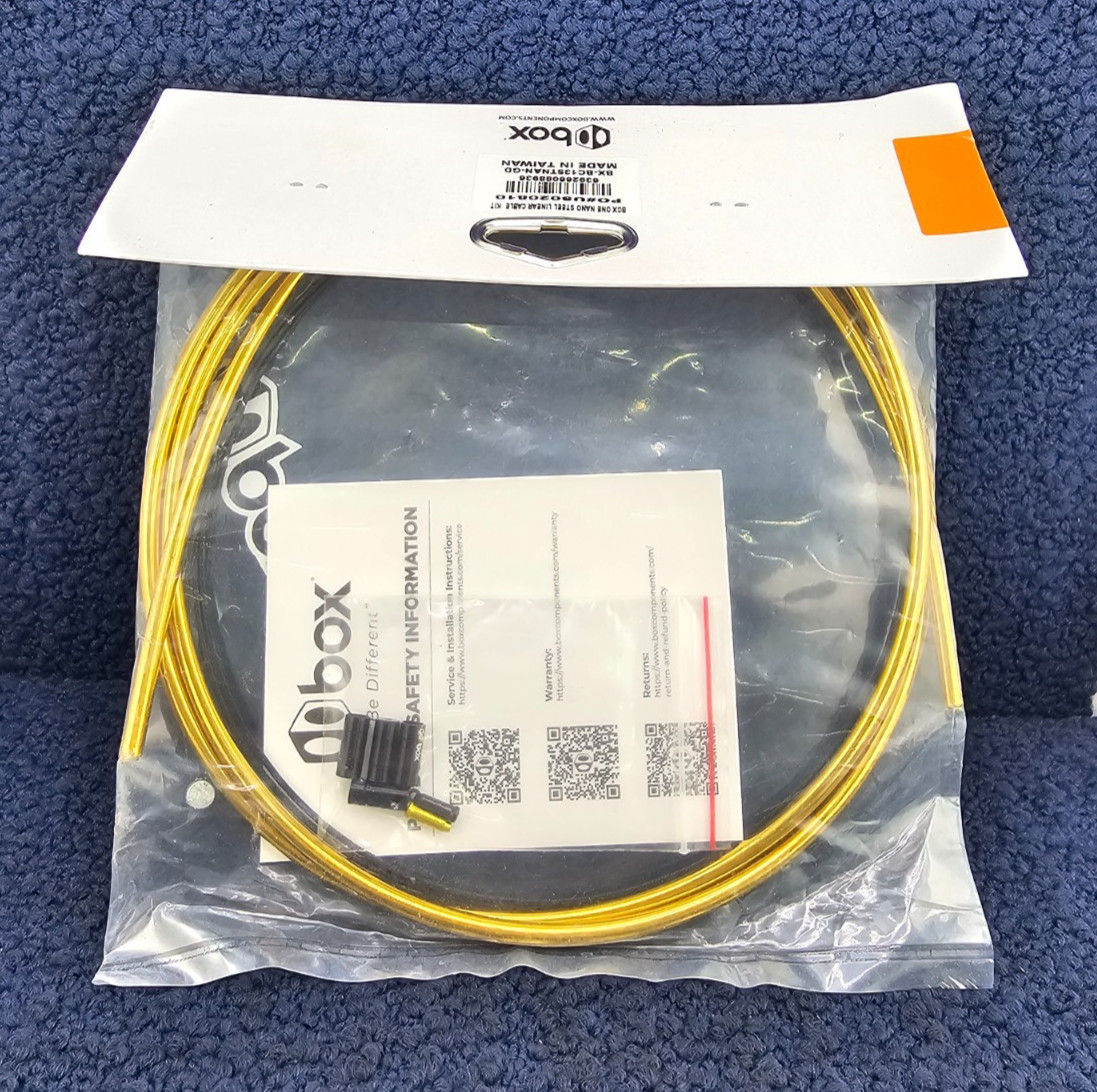 Box Components BX-BC13STNAN-GD: Bike Cable Concentric-Ultra Light Weight