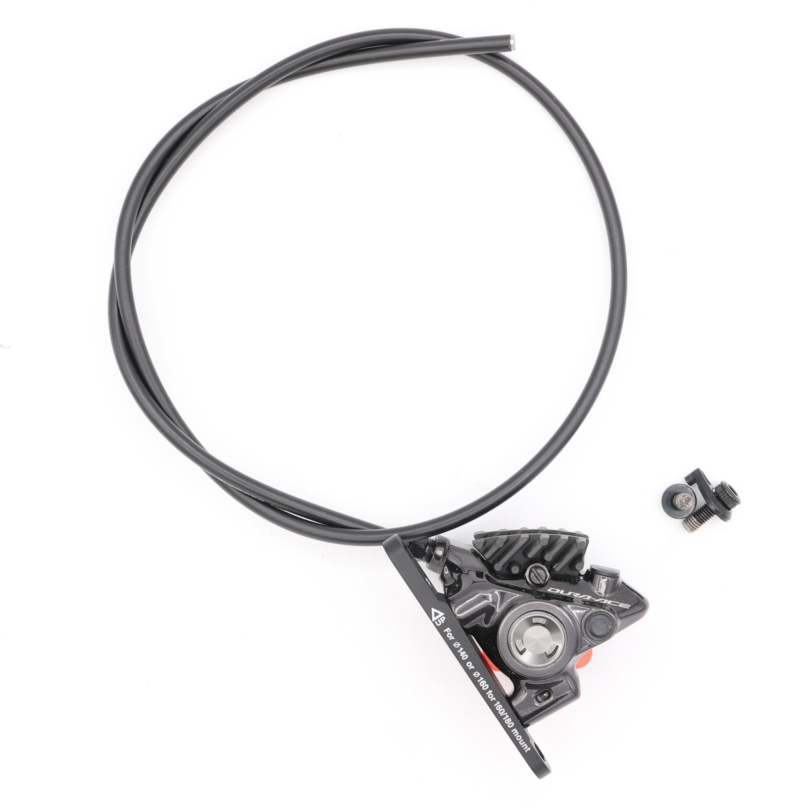 Shimano Dura-Ace BR-R9270 Hydraulic Disc Brake Caliper Flat Mount w/ Adapter