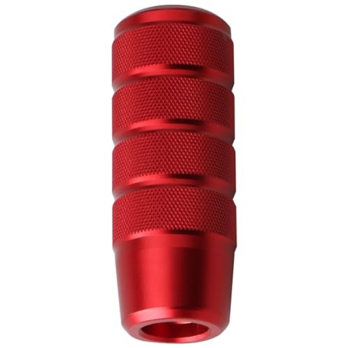 Osilly 95mm/3.74″ Car Shifter Knob, Aluminum Weighted Automotive Gear Shift Red