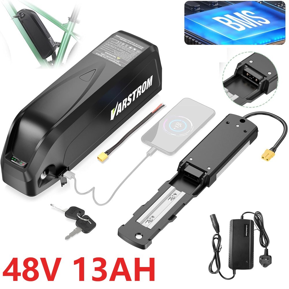 48V 52V 16Ah 18.2Ah 30Ah 20Ah 25Ah Ebike Battery 30A BMS Lithium Ion Battery