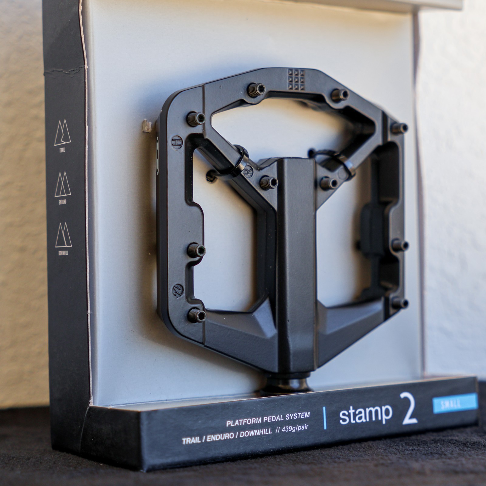 crankbrothers Stamp 2 V2 Pedals Black Small