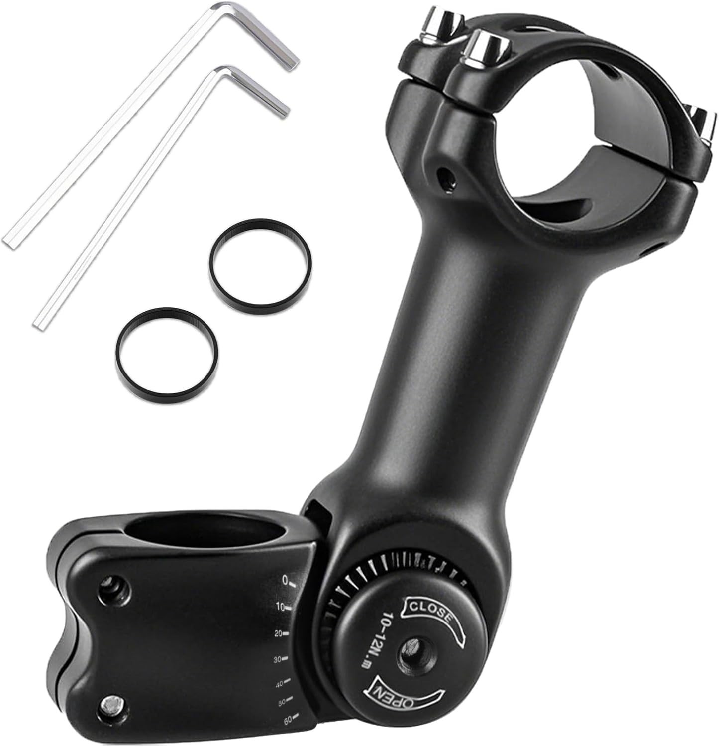 Bike Stem 25.4 31.8 Adjustable 90/110/130/145mm Bike Handlebar Extender Stem …