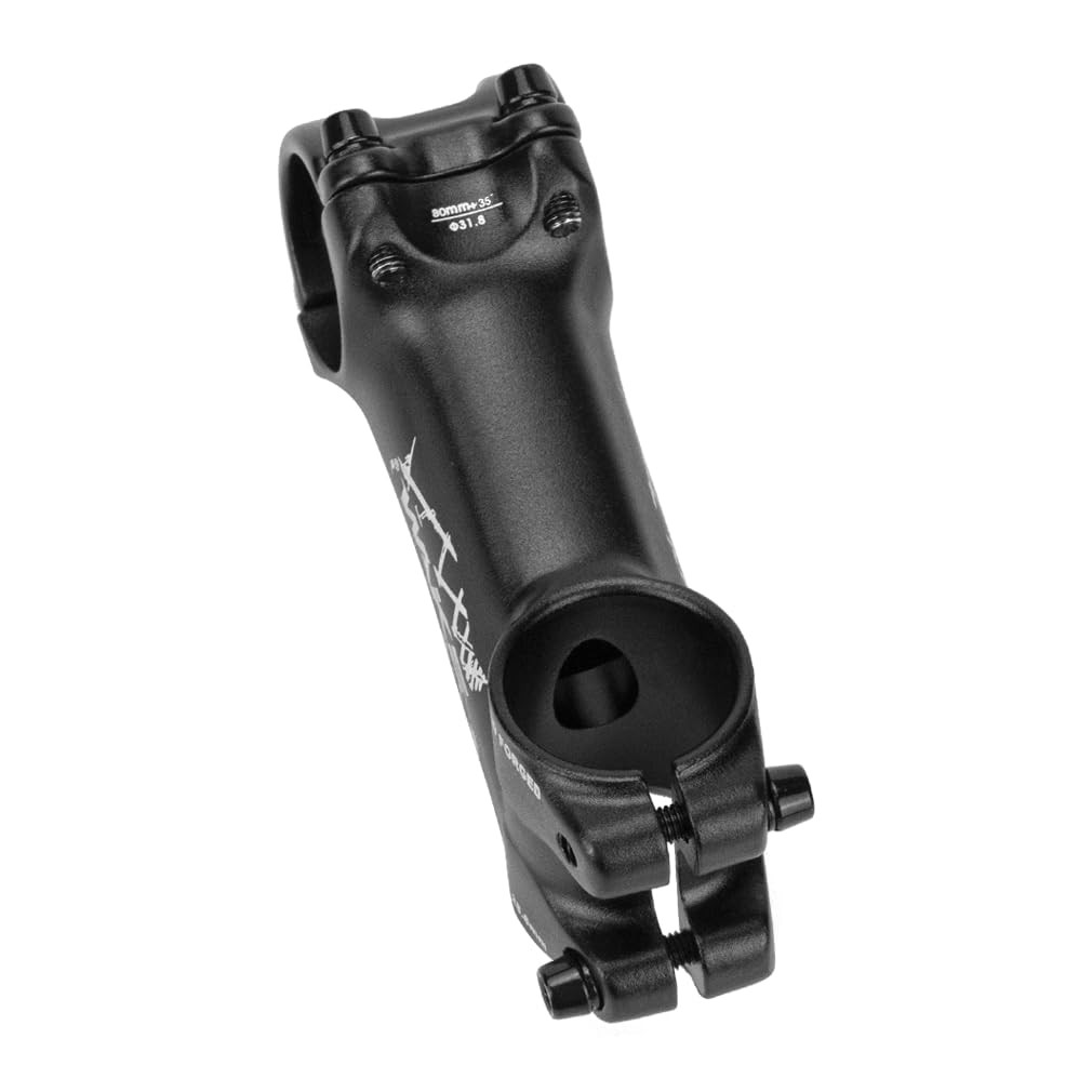 CYSKY Bike Stem 31.8 60mm/70mm/80mm/90mm/110mm 35 Degree MTB 80mm, 80mm