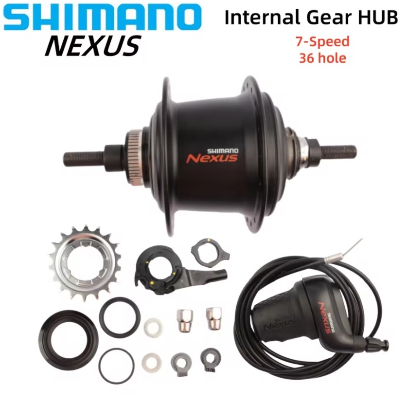 SHIMANO NEXUS Internal Gear HUB DISC BRAKE 36H SG-C3001-7D SG-C6001-8D 8S/C7000