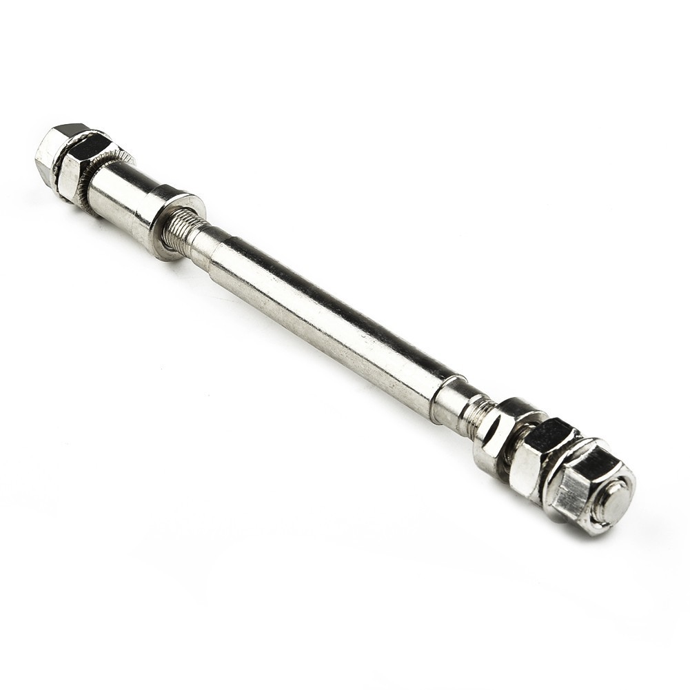 Bearing Bicycle Wheel Hub Axle Front Rear Solid Shaft Lever Bike Repai Part Tool