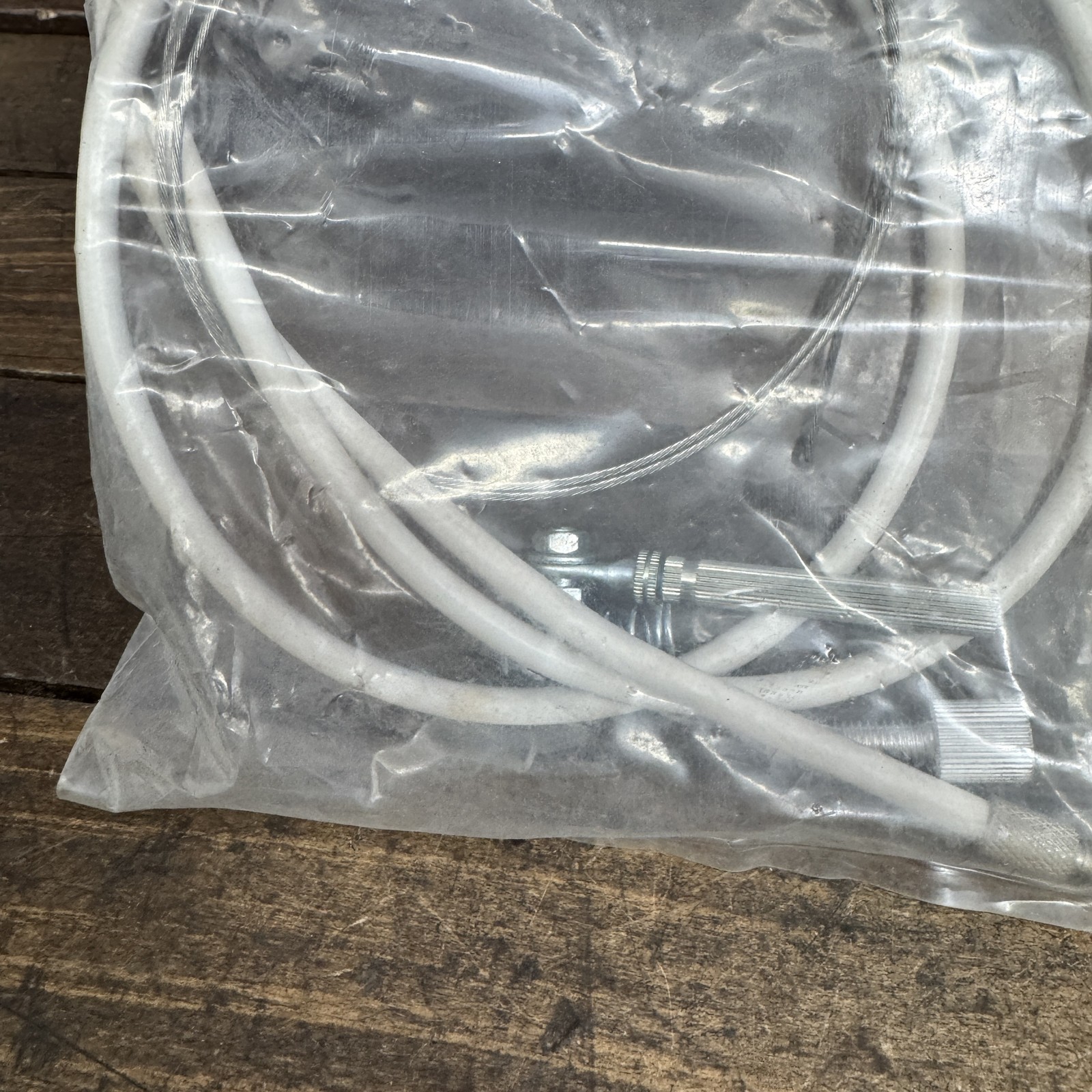 Vintage Slick Stick Control Shift Cable White Shimano 3 Speed 5 Speed NOS