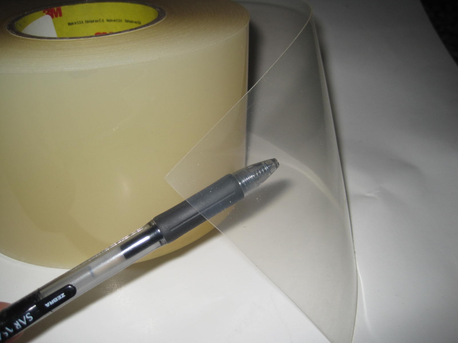 3M Polyurethane Protective Tape Transparent 10cm x 30cm Helicopter Bike Frame GS
