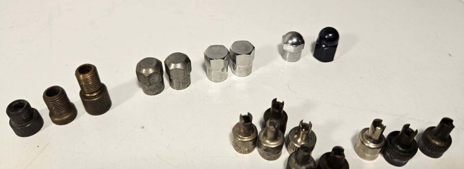Bicycle Tube Valve Caps Plastic & Metal Miscellaneous