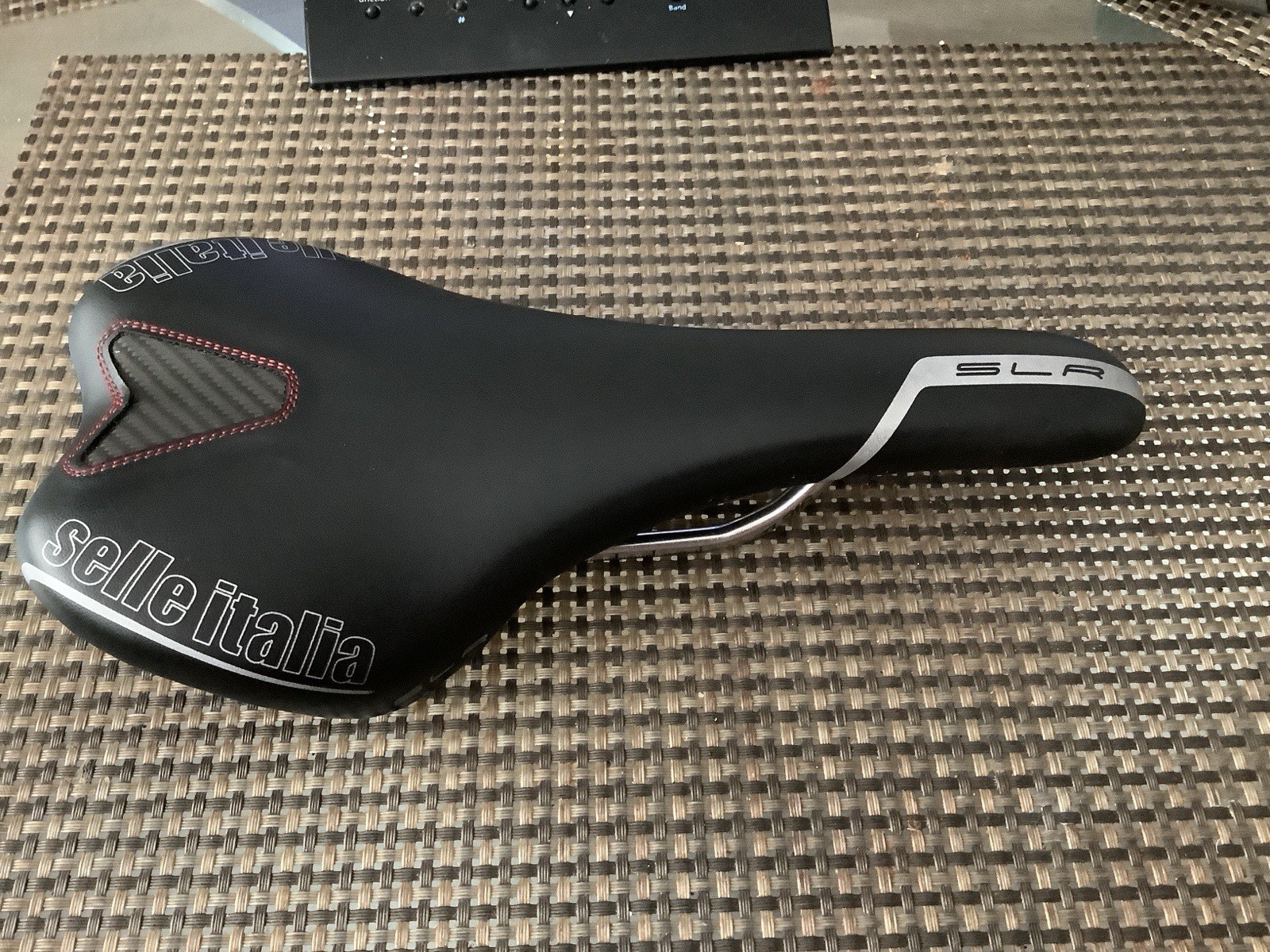 Selle Italia SLR Ti316 Rail Black Red Silver Saddle 275mm x 135mm MSRP $175!