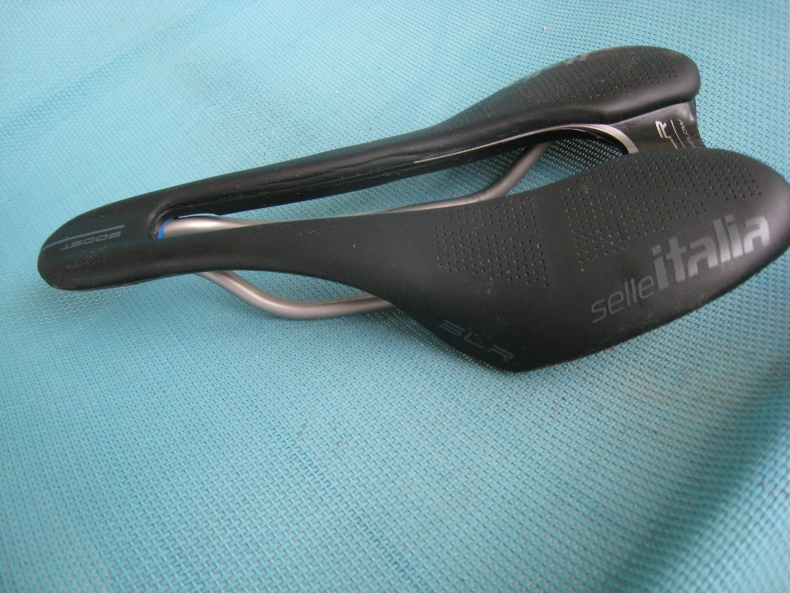 Selle Italia SLR Boost Superflow 130mm 7x7mm Ti 316 Rails Bike Saddle